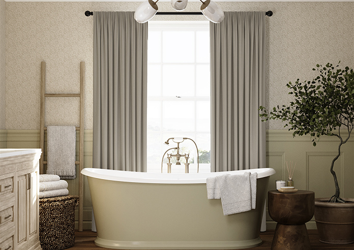 Loxley, Fibre Brown - Made to Measure Curtains - Image 3